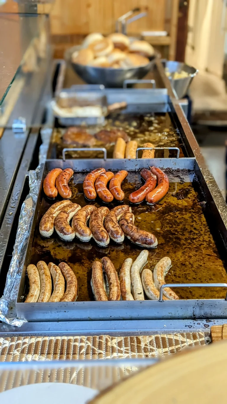 Jedzenie na Oktoberfest - Bratwurst