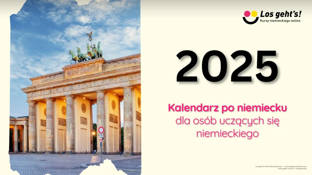 Kalendarz na 2025 rok